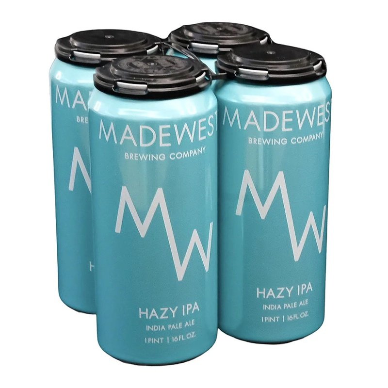 MadeWest Brewing Co. Hazy IPA Beer 4-Pack - ForWhiskeyLovers.com