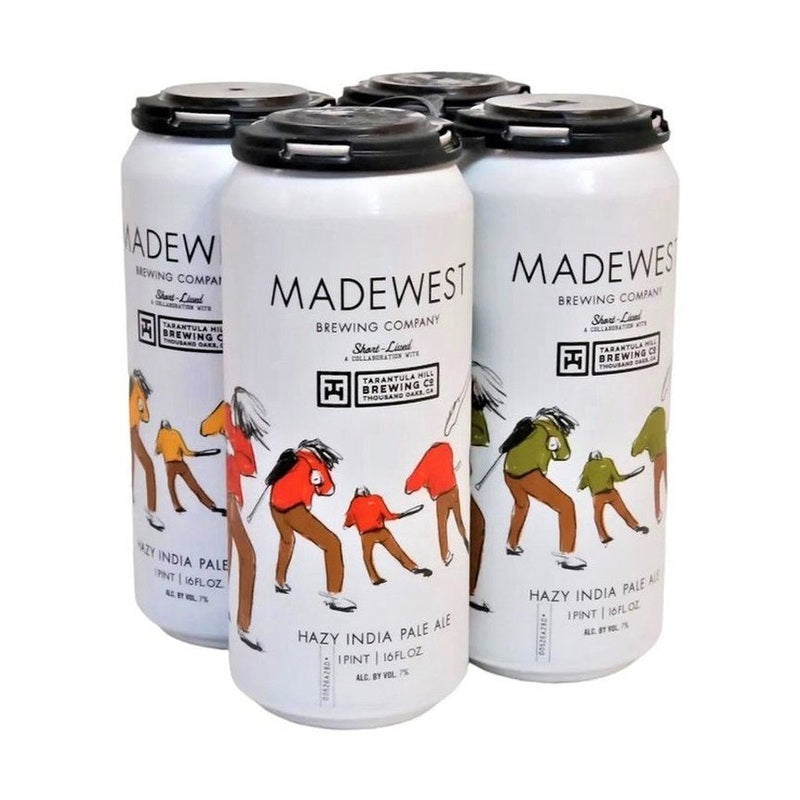 MadeWest x Tarantula Hill 'Short Lived' Hazy IPA Beer 4-Pack - ForWhiskeyLovers.com