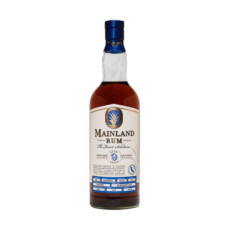 Mainland American Rum Co. California 9 Year Old Rum - ForWhiskeyLovers.com