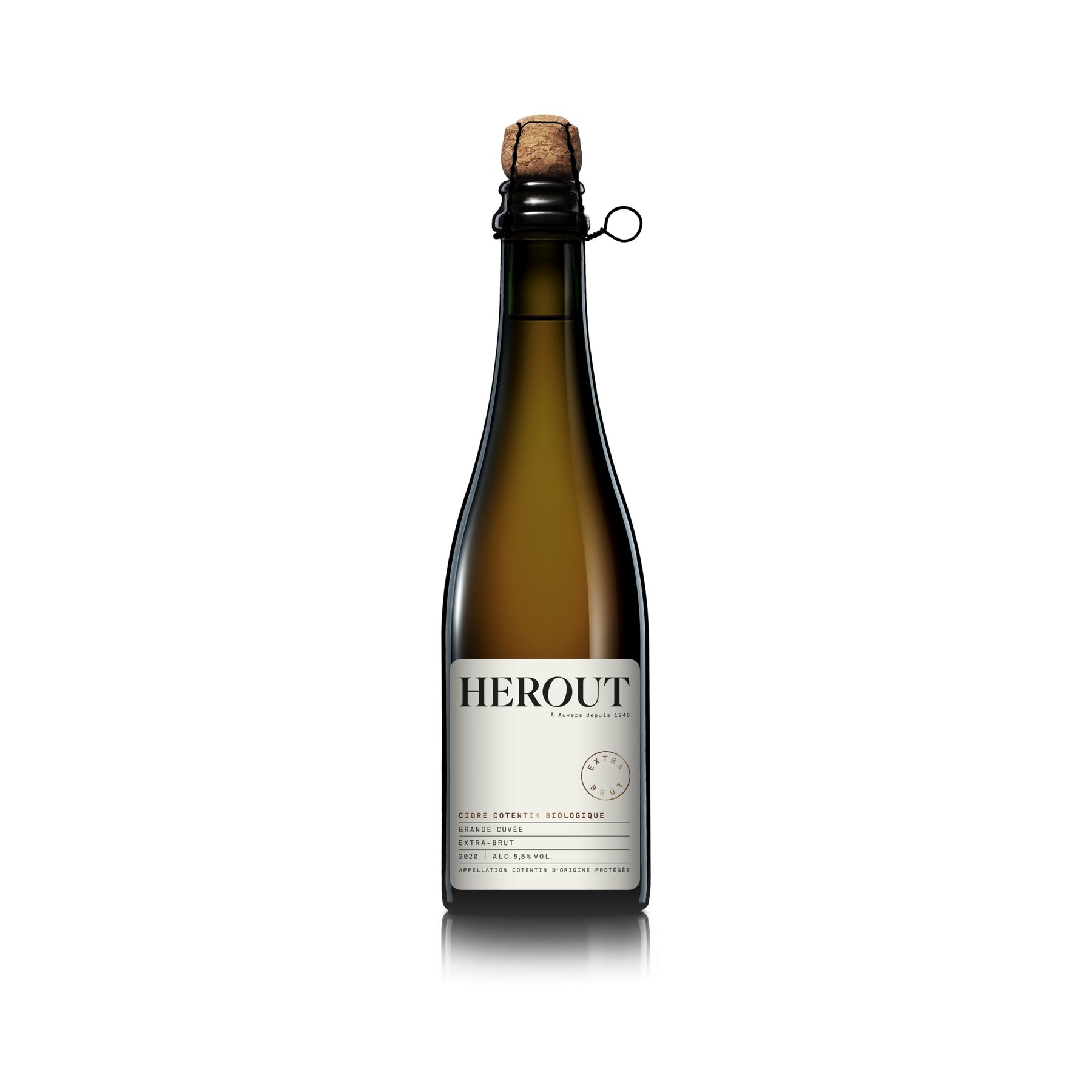 Maison Hérout Grande Cuvée 2020 Extra-Brut Cider 750ml - ForWhiskeyLovers.com