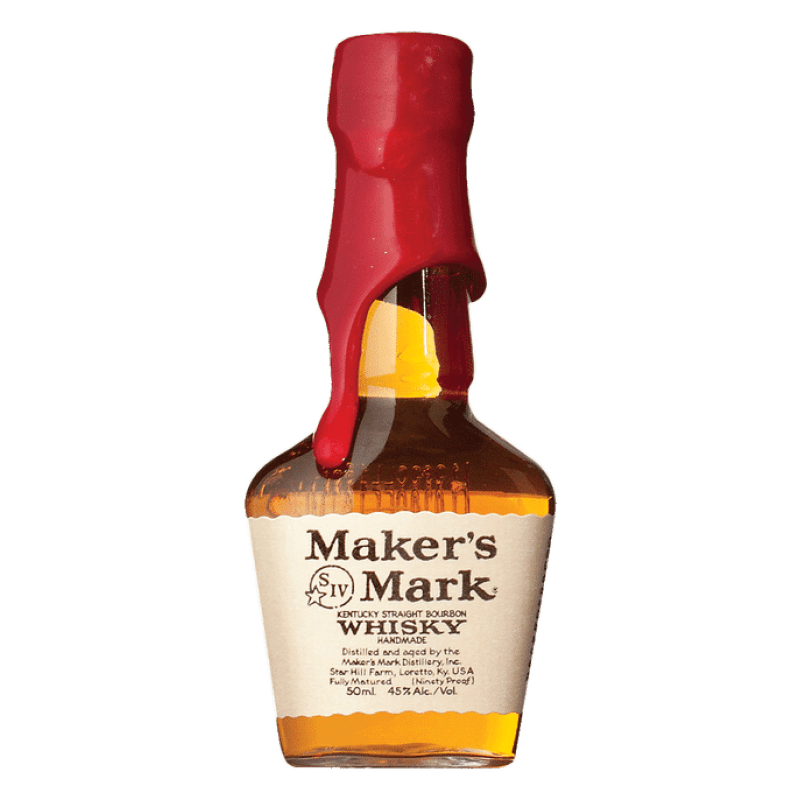 Maker's Mark Kentucky Straight Bourbon Whisky 50ml - ForWhiskeyLovers.com