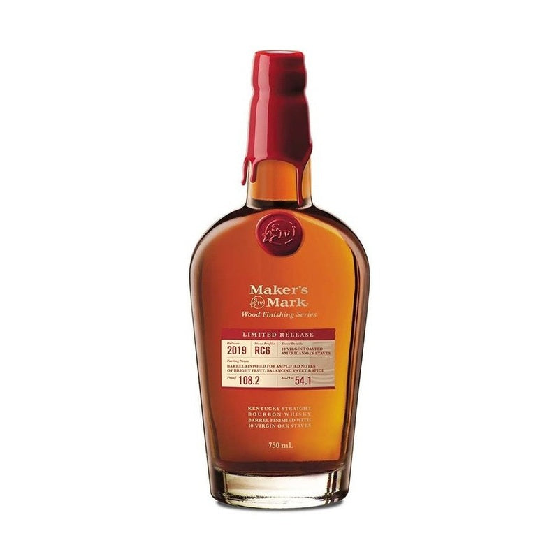 Maker’s Mark Wood Finishing Series 2019 Release RC6 Kentucky Straight Bourbon Whisky - ForWhiskeyLovers.com