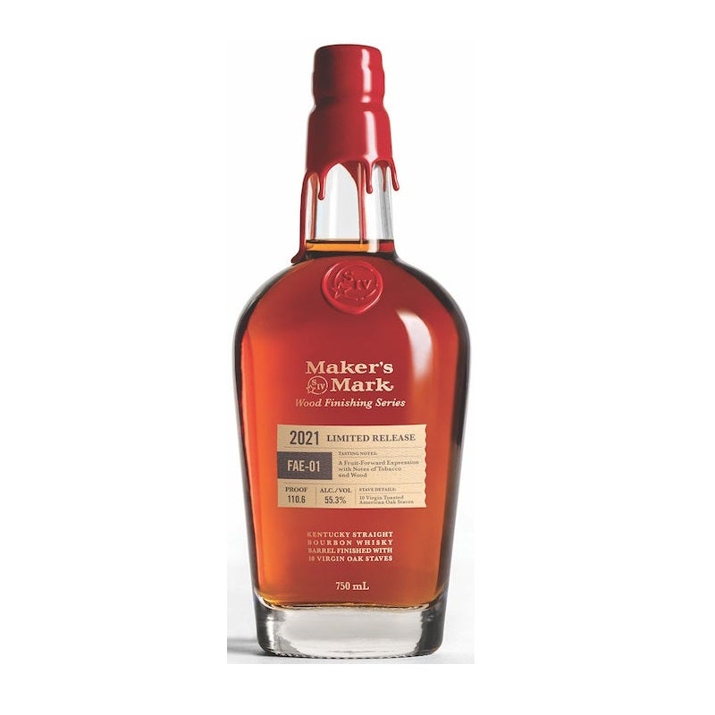 Maker’s Mark Wood Finishing Series 2021 Release FAE-01 Kentucky Straight Bourbon Whisky - ForWhiskeyLovers.com