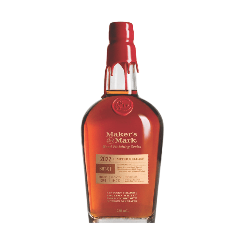 Maker's Mark Wood Finishing Series 2022 Release BRT-01 Kentucky Straight Bourbon Whisky - ForWhiskeyLovers.com