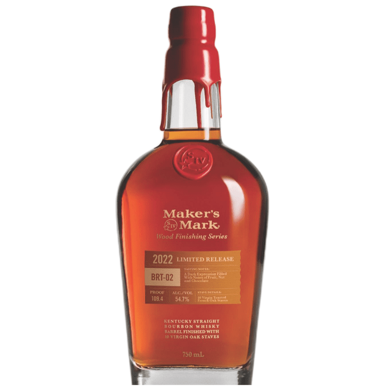 Maker's Mark Wood Finishing Series 2022 Release BRT-02 Kentucky Straight Bourbon Whisky - ForWhiskeyLovers.com