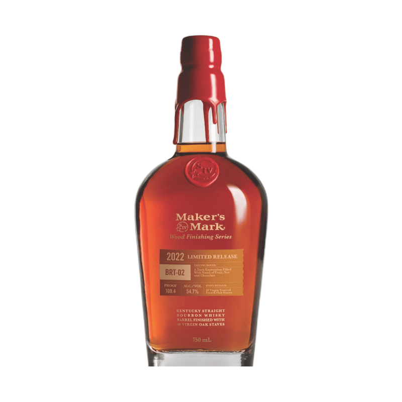 Maker's Mark Wood Finishing Series 2022 Release BRT-02 Kentucky Straight Bourbon Whisky - ForWhiskeyLovers.com