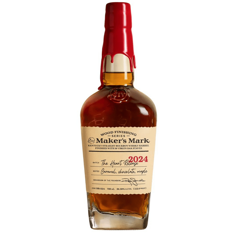 Maker's Mark Wood Finishing Series 2024 'The Heart' Kentucky Straight Bourbon - ForWhiskeyLovers.com