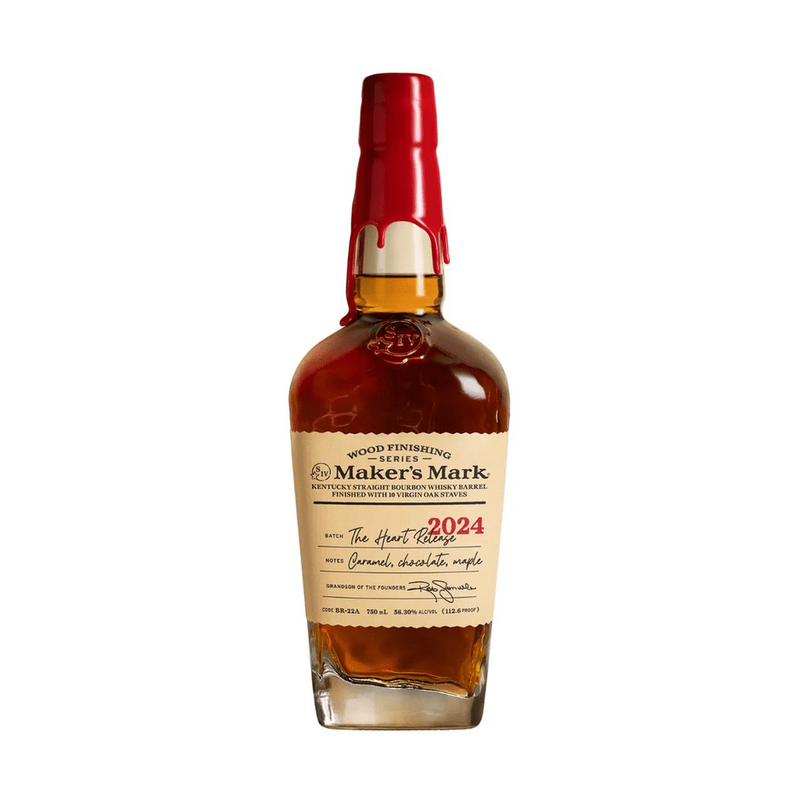 Maker's Mark Wood Finishing Series 2024 'The Heart' Kentucky Straight Bourbon - ForWhiskeyLovers.com