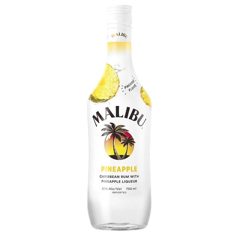 Malibu Pineapple Flavored Rum - ForWhiskeyLovers.com