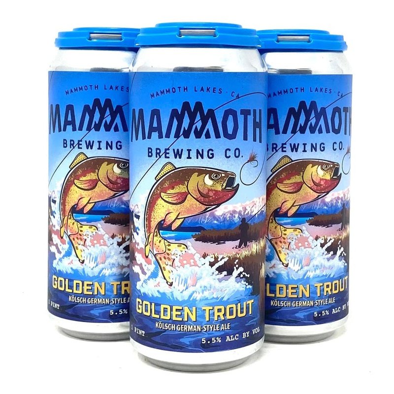 Mammoth Brewing Co. Golden Trout K”lsch Beer 6-Pack - ForWhiskeyLovers.com