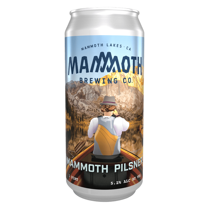 Mammoth Brewing Co. 'Mammoth Pilsner' 4-Pack - ForWhiskeyLovers.com