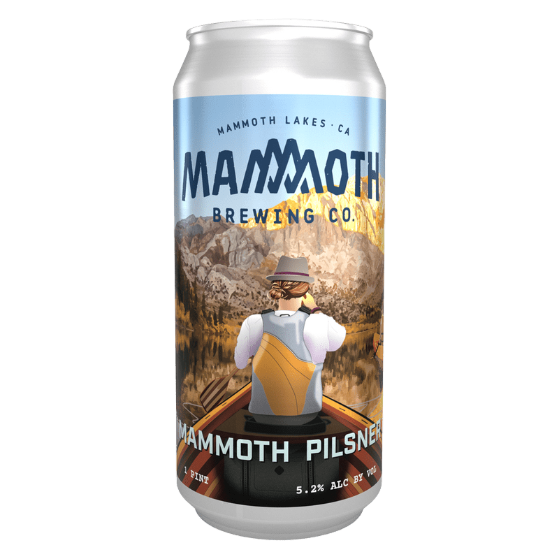 Mammoth Brewing Co. 'Mammoth Pilsner' Single Can - ForWhiskeyLovers.com