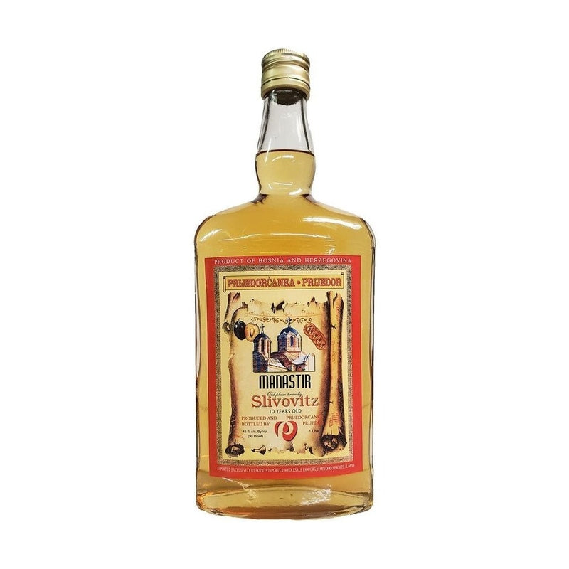 Manastir Slivovitz 10 Year Old Brandy - ForWhiskeyLovers.com