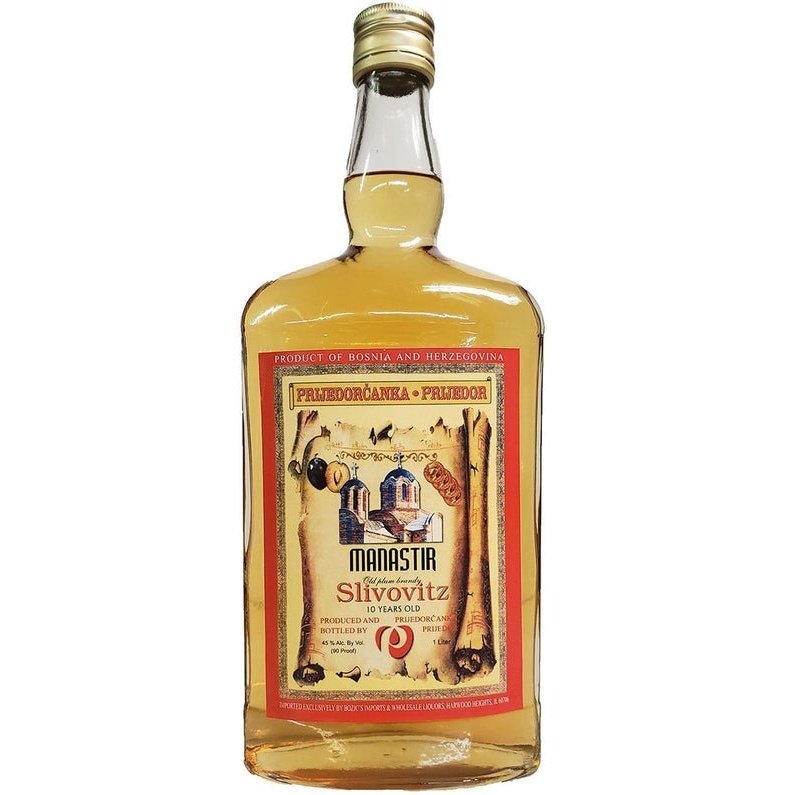 Manastir Slivovitz 10 Year Old Brandy - ForWhiskeyLovers.com