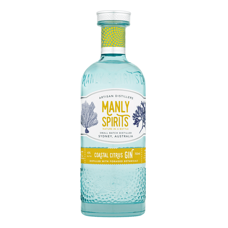 Manly Spirits Coastal Citrus Gin - ForWhiskeyLovers.com