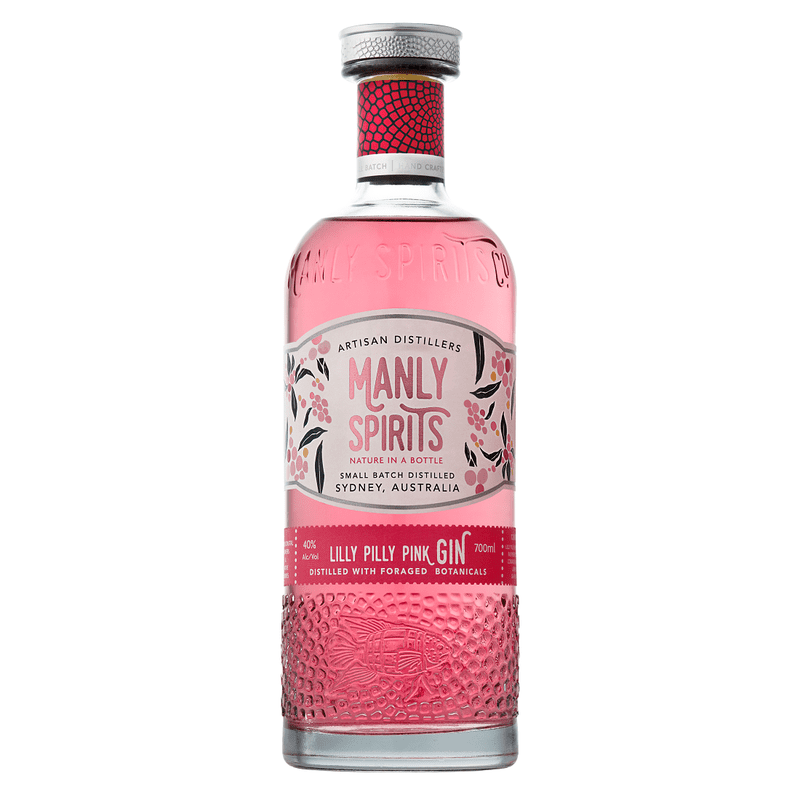 Manly Spirits Lilly Pilly Pink Gin - ForWhiskeyLovers.com
