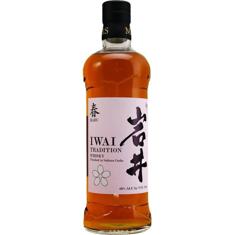 Mars Iwai Tradition 'Haru' Sakura Cask Finish Japanese Whisky ...