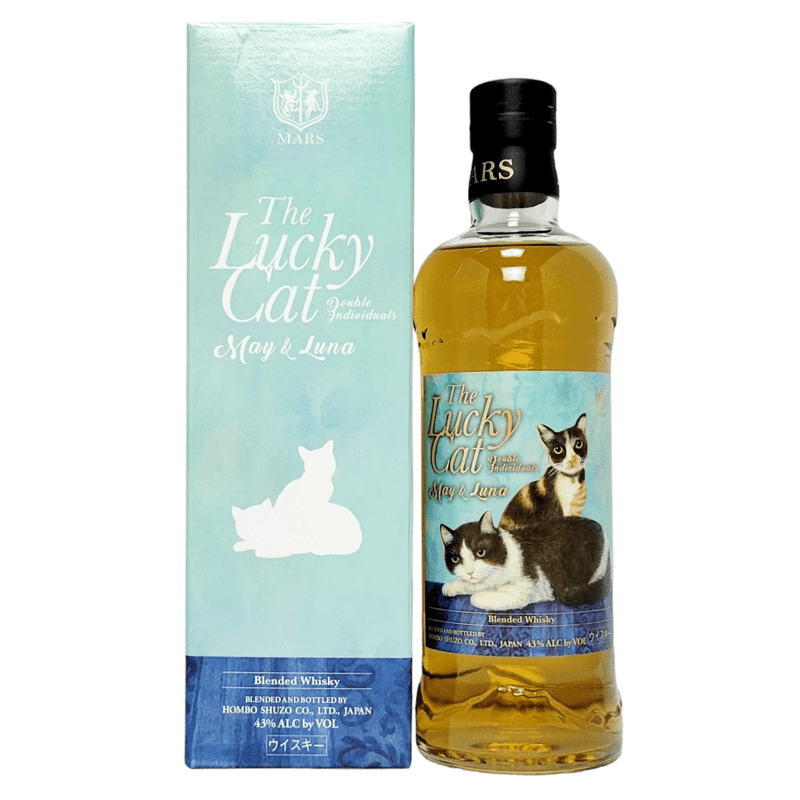 Mars 'The Lucky Cat May & Luna' Blended Japanese Whisky - ForWhiskeyLovers.com