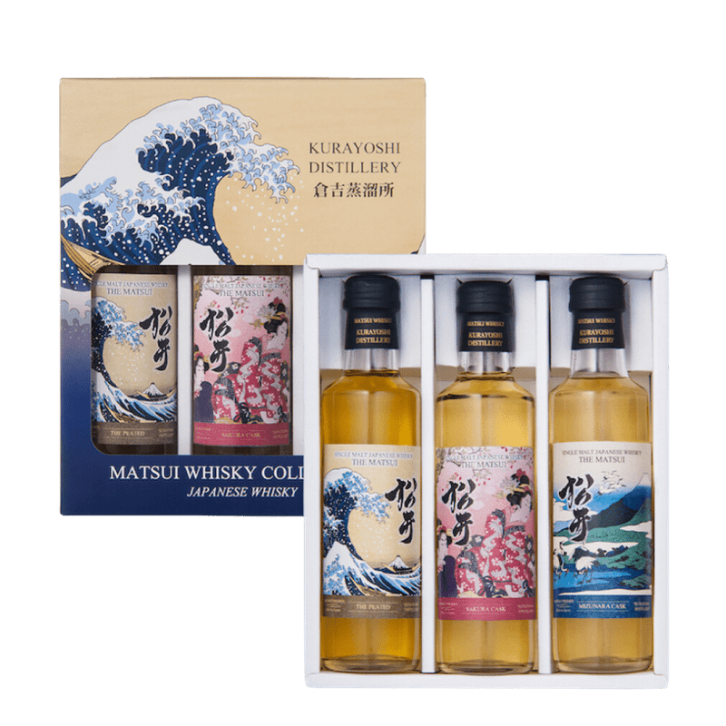 Matsui Gift Set Japanese Single Malt Whiskey - ForWhiskeyLovers.com