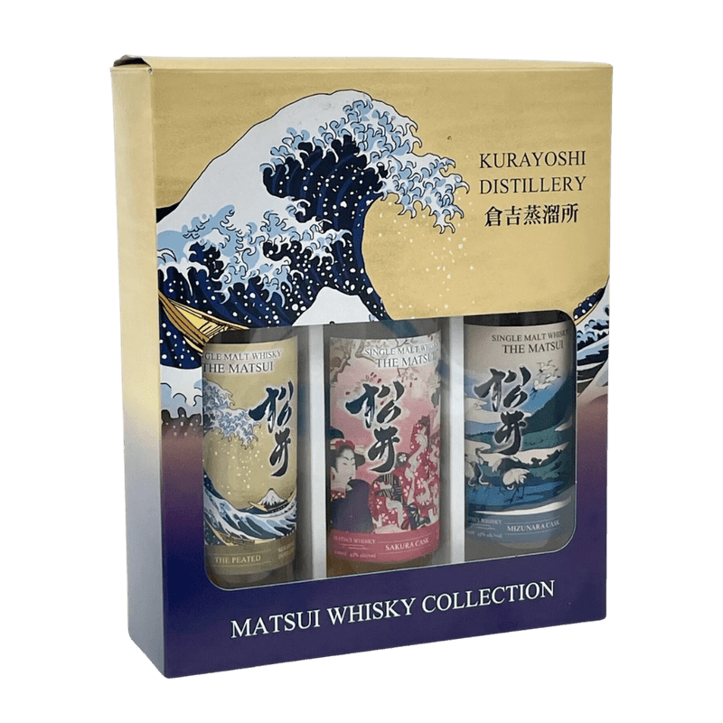 Matsui Gift Set Japanese Single Malt Whiskey - ForWhiskeyLovers.com