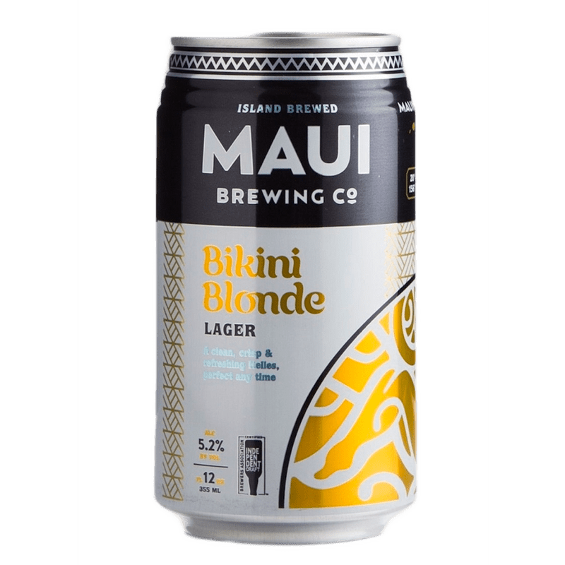 Maui Brewing Co. 'Bikini Blonde' Lager Beer 6-Pack - ForWhiskeyLovers.com