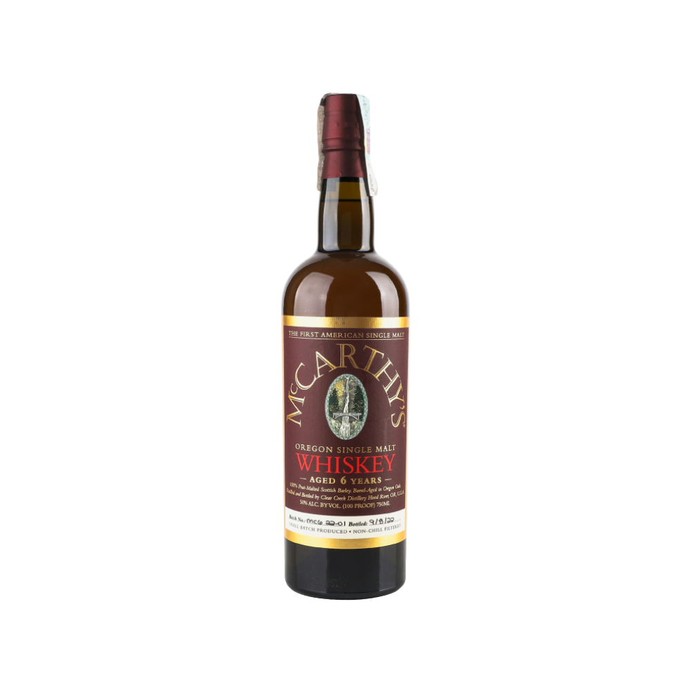 McCarthy's Oregon Single Malt Whiskey 6 year 750 ml - ForWhiskeyLovers.com