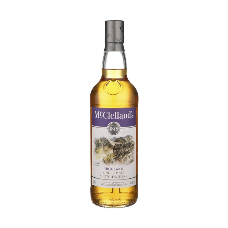 McClelland's Highland Single Malt Scotch Whisky Gift Box - ForWhiskeyLovers.com
