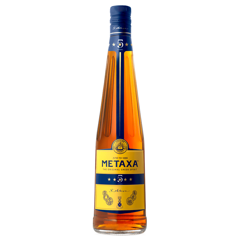 Metaxa 5 Stars Brandy - ForWhiskeyLovers.com