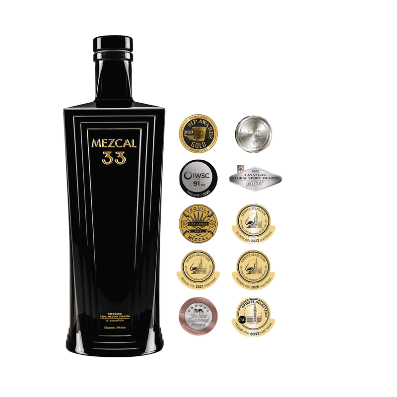 Mezcal 33 Reposado Mezcal Artesanal - ForWhiskeyLovers.com