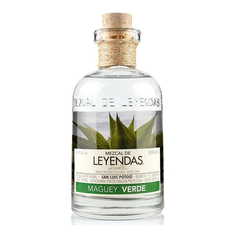 Mezcal de Leyendas Maguey Verde San Luis Potosí Artisanal Mezcal - ForWhiskeyLovers.com