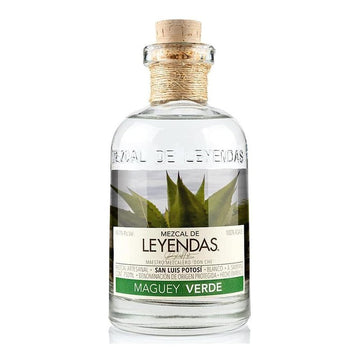 Mezcal de Leyendas Maguey Verde San Luis Potosí Artisanal Mezcal - ForWhiskeyLovers.com