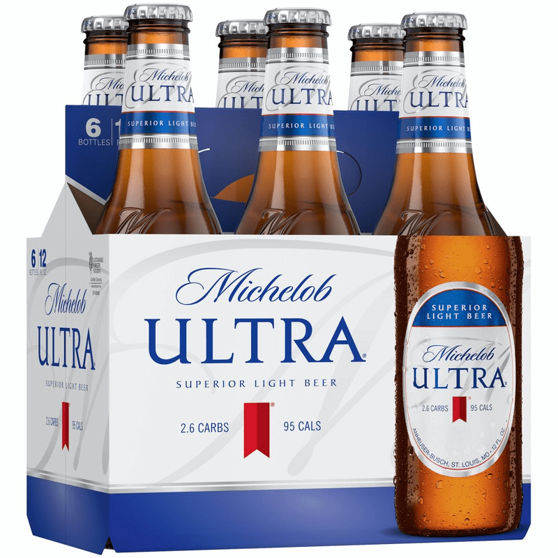 Michelob Ultra 6-Pack Bottles - ForWhiskeyLovers.com