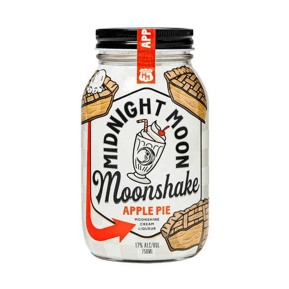 Midnight Moon MoonShakes Apple Pie - ForWhiskeyLovers.com