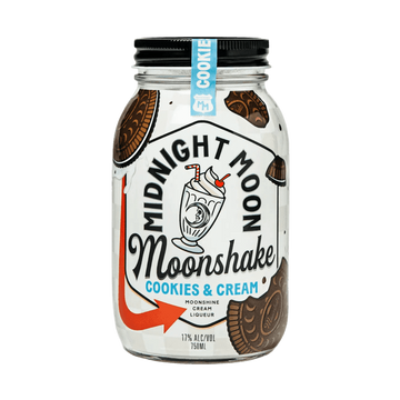 Midnight Moon MoonShakes Cookies & Cream - ForWhiskeyLovers.com