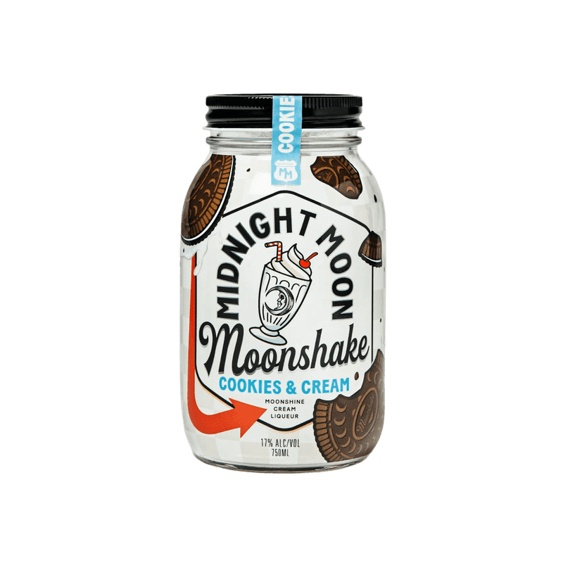 Midnight Moon MoonShakes Cookies & Cream - ForWhiskeyLovers.com