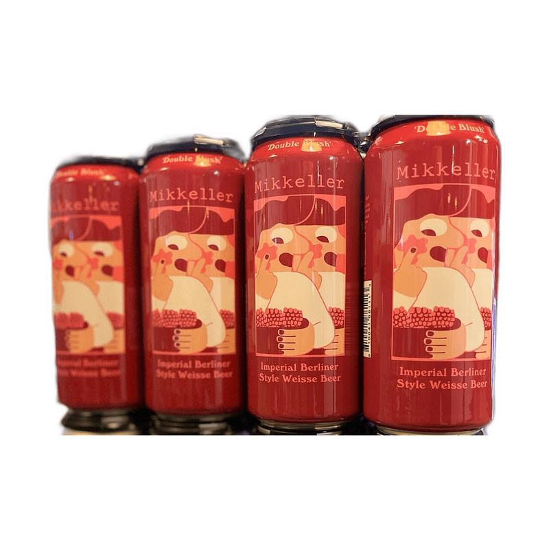 Mikkeller Brewing 'Double Blush' Imperial Berliner Style Weisse Beer 4-Pack - ForWhiskeyLovers.com
