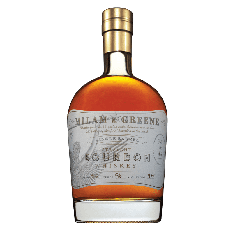 Milam & Greene Single Barrel Straight Bourbon Whiskey - ForWhiskeyLovers.com