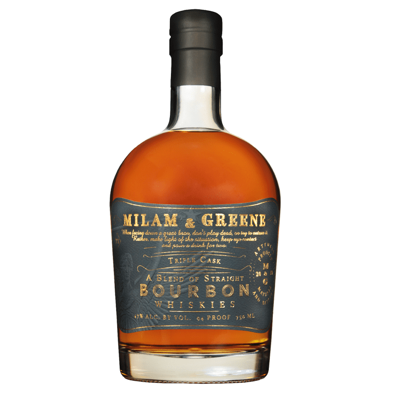 Milam & Greene Triple Cask Straight Bourbon Whiskey - ForWhiskeyLovers.com