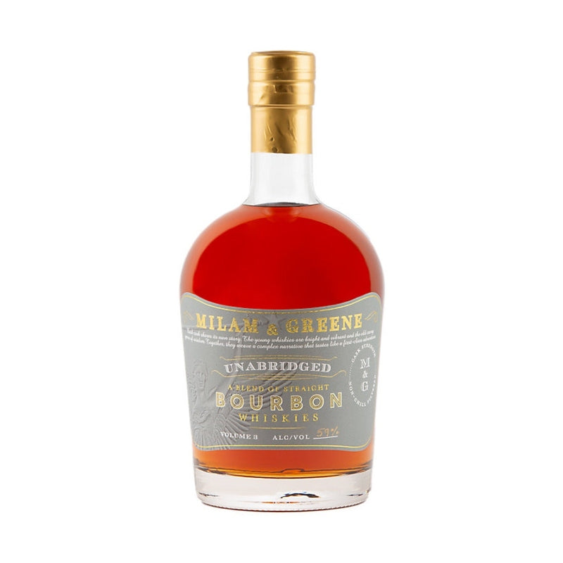 Milam & Greene Unabridged Volume 3 Straight Bourbon Whiskey 118 - ForWhiskeyLovers.com