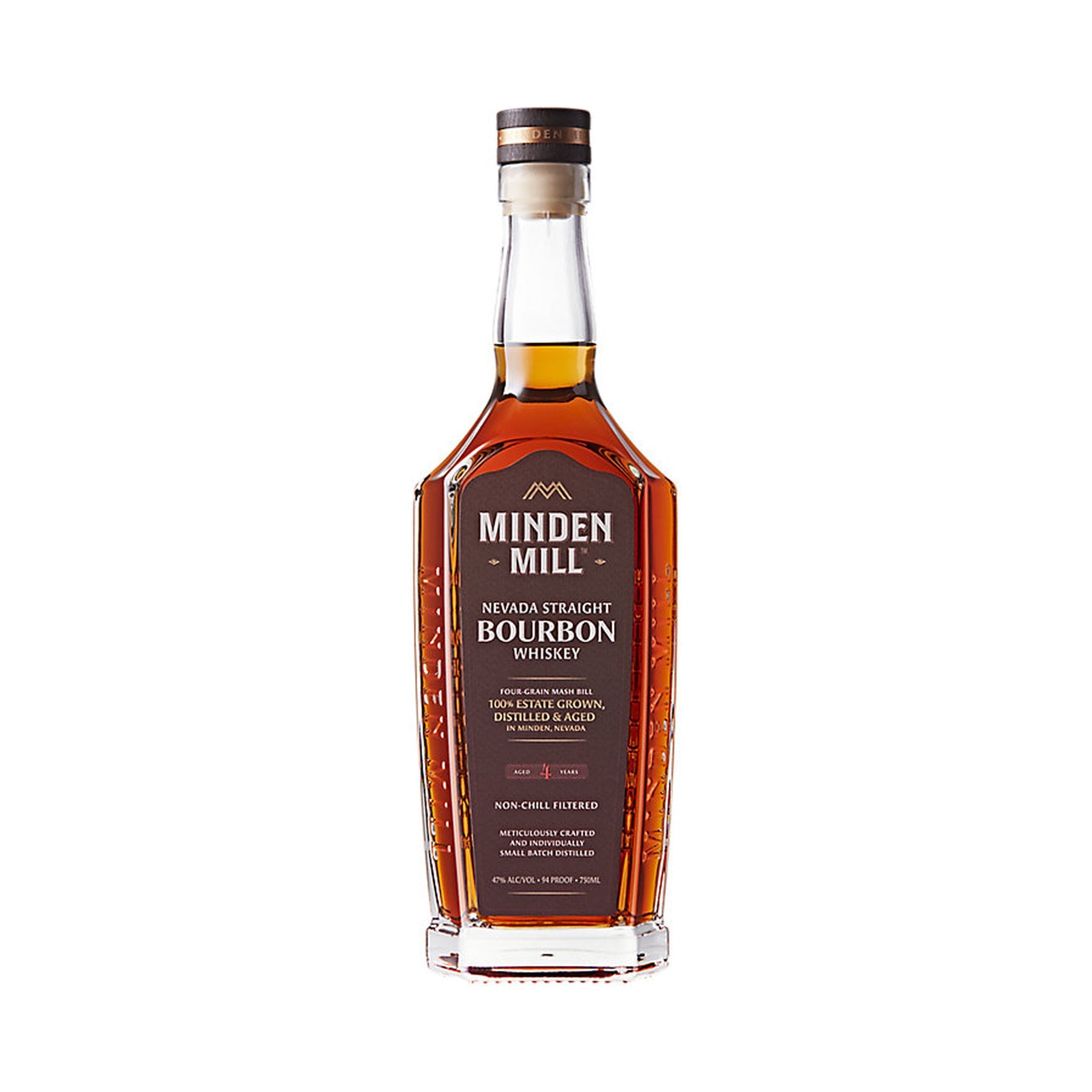 Minden Mill 4 Year Old Nevada Straight Bourbon Whiskey - ForWhiskeyLovers.com