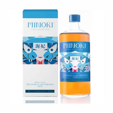 Minoki Mizunara Cask Finished Coral Filtered Rum Gift Box - ForWhiskeyLovers.com