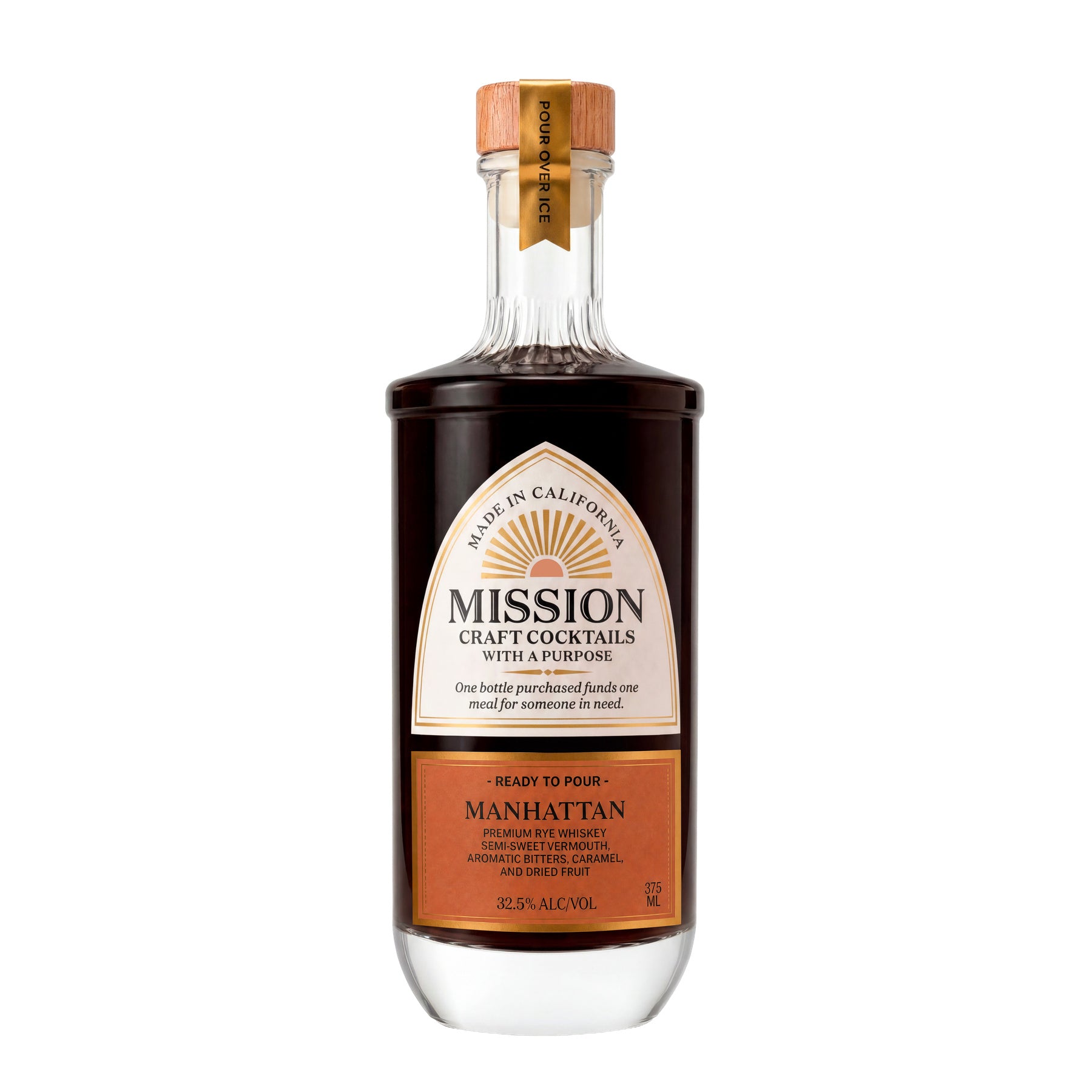 Mission Craft Cocktails Manhattan 375ml - ForWhiskeyLovers.com