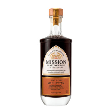 Mission Craft Cocktails Manhattan 375ml - ForWhiskeyLovers.com
