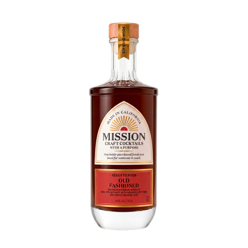 Mission Craft Cocktails Old Fashioned 375 mL - ForWhiskeyLovers.com