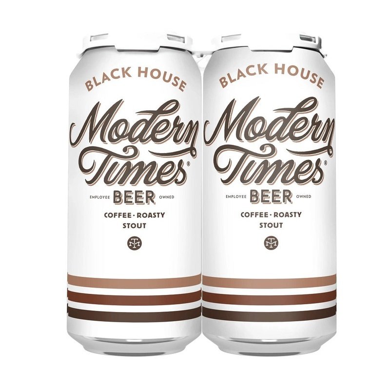 Modern Times 'Black House' Coffee Roasty Stout Beer 4-Pack - ForWhiskeyLovers.com