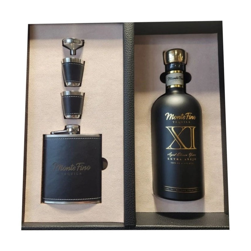 Monte Fino XI Year Aged Extra Anejo Tequila Gift Set - ForWhiskeyLovers.com