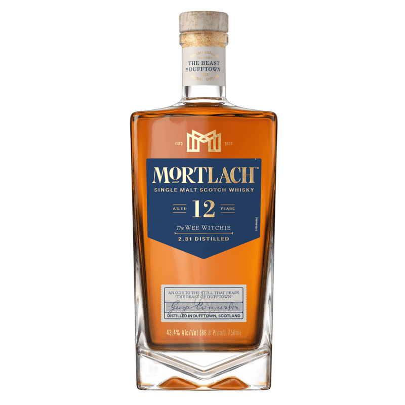 Mortlach 12 YO Single Malt - The Wee Witchie 750mL - ForWhiskeyLovers.com