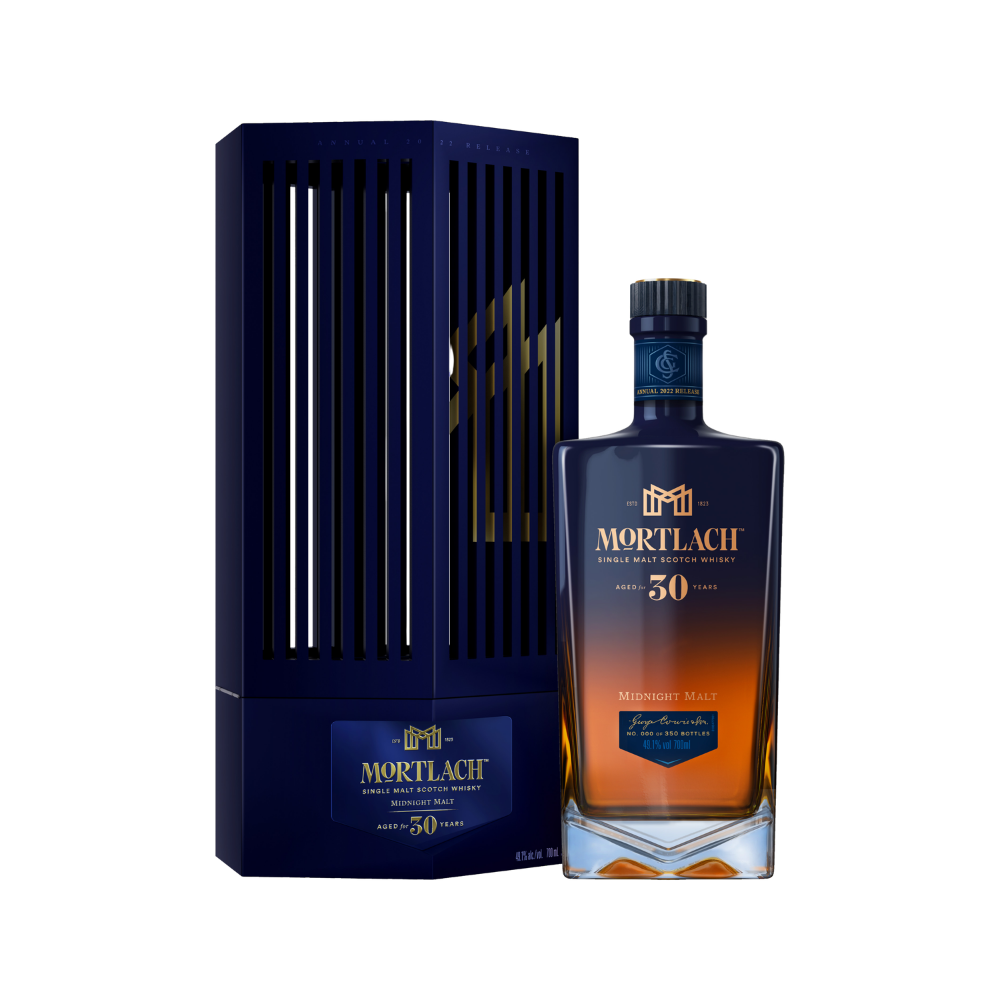Mortlach Single Malt Scotch Midnight Malt 30 Year 2023 Edition - ForWhiskeyLovers.com