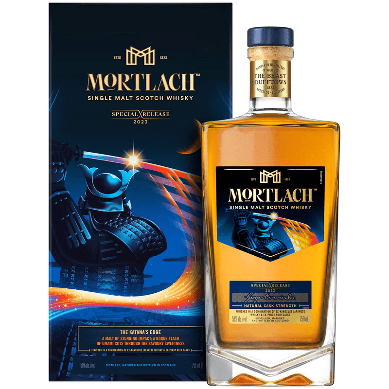 Mortlach "The Katana's Edge" Special Release 2023 Single Malt Scotch Whisky - ForWhiskeyLovers.com