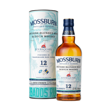 Mossburn 12 Year Old Speyside Blended Malt Foursquare Rum Finish - ForWhiskeyLovers.com